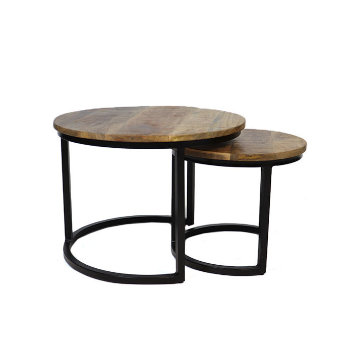 ScanMod Design 2-tlg. Couchtisch-Set Quebec & Bewertungen | Wayfair.de